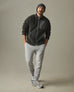 Men's Active Fleece Full Zip - Vintage Black